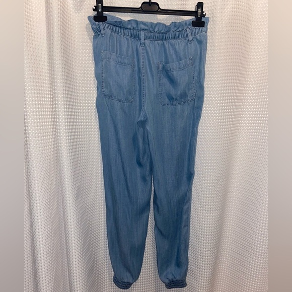 Women’s HARLOW 100% tencel elastic waist paperbag Joggers size small - Picture 11 of 11
